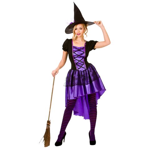 Glamorous witch costume infographics